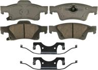 🔥 wagner thermoquiet qc1498 ceramic disc brake pad set: exceptional performance and superior heat control логотип