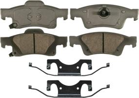 img 4 attached to 🔥 Wagner ThermoQuiet QC1498 Ceramic Disc Brake Pad Set: Exceptional Performance and Superior Heat Control