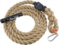 perantlb heavy duty exercise climbing rope for resistance training and gym workouts, 1.5'' diameter, lengths of 8-50 feet available logo