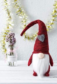 img 2 attached to Spread Holiday Cheer With Funoasis Handmade Swedish Plush Gnomes - Perfect For Christmas, Valentine'S Day, Easter, And Thanks Giving Day Gifting And Home Decor