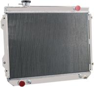 🌡️ high performance coolingcare all aluminum radiator for toyota tacoma 1995-2004 - compatible with 2.4l, 2.7l l4 & 3.4 v6 pickup logo