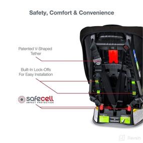 img 2 attached to 🌟 Ultimate Safety and Comfort: Britax Allegiance 3 Stage Convertible Car Seat, Luna