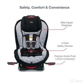 img 1 attached to 🌟 Ultimate Safety and Comfort: Britax Allegiance 3 Stage Convertible Car Seat, Luna