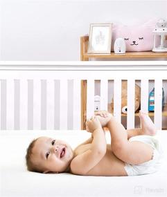 img 3 attached to 👶 Graco Audio Baby Monitor with Night Light - Long Range Wireless Vibrating Sound-Alert Monitor for Babies