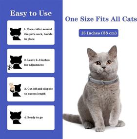 img 1 attached to NOOBECR Pheromone Comfortable Breakaway Adjustable Cats : Health Supplies