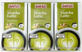 img 2 attached to Gold Kili Ginger Matcha Green Tea Latte - 30 Packets (Pack of 3)