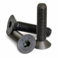 m6 x 8mm flat head socket cap screws, din 7991 alloy steel black oxide 10 pack - monsterbolts logo