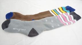 img 1 attached to Женские амортизирующие лыжные носки для активного отдыха - упаковка из 2 шт. для сноуборда, зимних видов спорта и тепловых характеристик - SEOULSTORY7