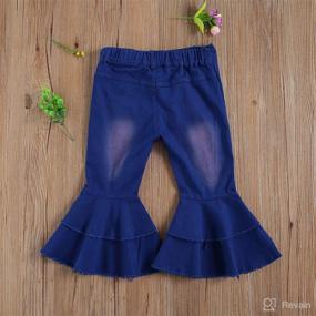 img 2 attached to Toddler Bottoms Double Layer Trousers Leggings Apparel & Accessories Baby Girls at Clothing