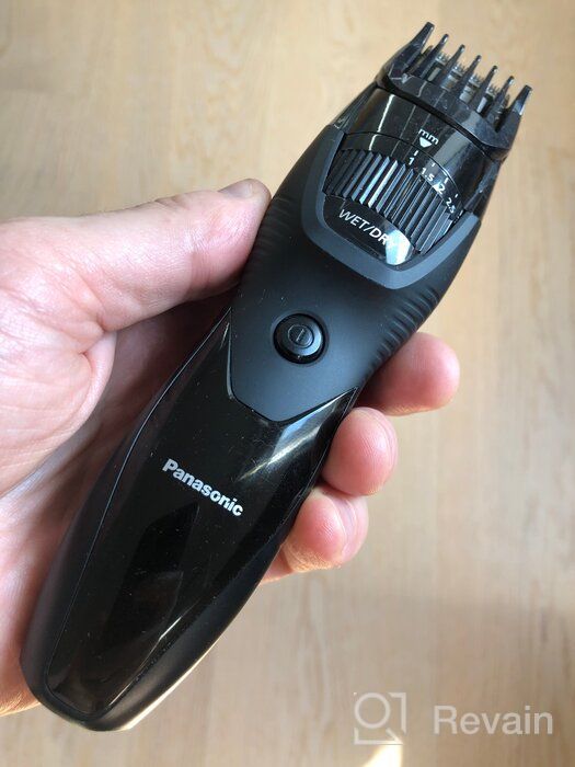 img 2 attached to Panasonic ER-GB42-K Cordless Men's Beard Trimmer: Precise 🧔 Dial, 19 Length Settings, Rechargeable Battery, and Washable - Black review by Anastazja Skarbie (J ᠌