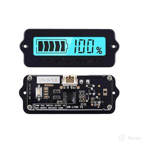 img 3 attached to 🔋 Battery Monitor and Voltage Capacity Tester for 12V, 24V, 36V, 48V, and 60V Iron-Lithium & Lead-Acid Batteries – Battery Capacity Indicator with Voltage Capacity Percentage