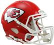 score a touchdown with the riddell nfl kansas city chiefs speed authentic football helmet logo