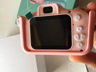 img 3 attached to Shockproof Kids Camera High quality 1080p Full-HD kids digital camera with 3 games and selfie camera. kids camera. Unicorn review by Agata Jurkiewicz ᠌