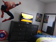 img 1 attached to Transform Your Room With RoomMates Ultimate Spiderman: Giant Peel And Stick Wall Decal review by Nick Tucker