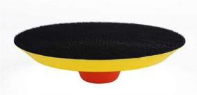 img 1 attached to SENRAY 7" Hook & Loop Polishing Pads with 5/8" Thread Backing Plate - Ideal for Rotary Polishing Machines