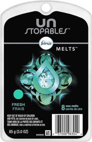 img 3 attached to 🕯️ Febreze Unstopables Premium Wax Melts: Fresh Scent - 8 Count, 3 oz (85g) - Pack of 3 Packages