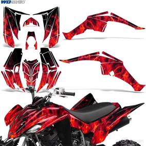 img 2 attached to Yamaha Raptor 2004 2014 Graphic Sticker Motorcycle & Powersports for Accessories