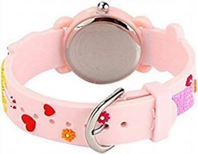 img 1 attached to Adorable ELEOPTION 3D Cartoon Kid Watch: Perfect Wristwatch For Boys And Girls Aged 3-12 Years