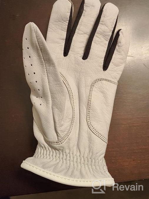 img 1 attached to Experience Exceptional Grip And Comfort With Our Pure Premium Leather Golf Gloves - Perfect For Left And Right Handed Golfers! review by Victor Houser