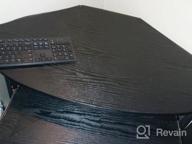 img 1 attached to Transform Your Furniture With Abyssaly'S 24 X 196 Inch Black Wood Self-Adhesive Paper - Real Wood Feel, Easy To Clean review by Michael Vargas