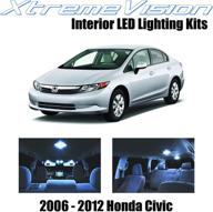 🚗 upgrade your honda civic: xtremevision interior led kit (6 pieces) with installation tool логотип