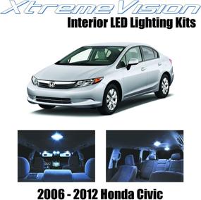 img 4 attached to 🚗 Upgrade Your Honda Civic: Xtremevision Interior LED Kit (6 Pieces) with Installation Tool