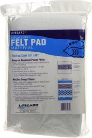 img 1 attached to 🐠 Lifegard Aquatics 30x36 Bonded Filter Felt Pad