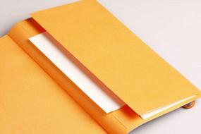 img 1 attached to Rhodia Rhodiarama SoftCover Notebook - 80 Dots Sheets - 6 X 8 1/4 - Sapphire Cover