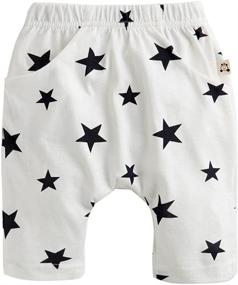 img 1 attached to 👶 Agibaby Boys and Girls Infant & Toddler Cotton Pants: Discover a Variety of Designs