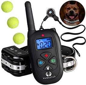 img 2 attached to Upgrade Your Dog Training With The Easy-To-Use, Waterproof Wangstar Collar - Perfect For Small, Medium, And Large Dogs