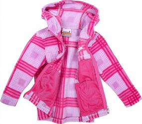 img 1 attached to Детская флисовая куртка Snonook — уютная и стильная толстовка с капюшоном на молнии для малышей