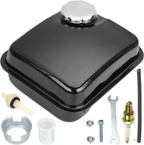 img 4 attached to YOXUFA 0.81 Gallons Gas Fuel Tank: Perfect Fit for Hemi Non Predator 212cc GX160 Coleman CT200U 🏍️ Trail BT200x KT196 Baja Warrior Heat MASSIMO MB165 MB200 196cc 6.5hp Mini Bike Hammerhead 80t Go Kart Small Engine