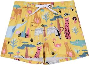 img 4 attached to Nonwe Shorts Drawsting Printed Pattern Boys' Clothing : Swim