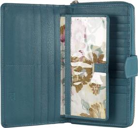 img 4 attached to Mou Meraki Blocking Wallet Clutch: Stylish Shield for Women's Handbags & Wallets - Safeguard with Wallets