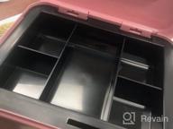 img 1 attached to 💰 KYODOLED Metal Cash Box with Money Tray and Lock - Secure Black X Large Cash Drawer review by Ryan Pollock