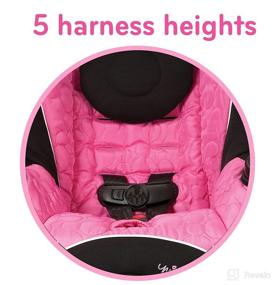 img 3 attached to 🐭 Disney Baby Onlook Convertible Car Seat - Rear-Facing 5-40 lbs, Forward-Facing 22-40 lbs, Up to 43 inches - Mouseketeer Minnie