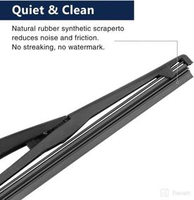 img 1 attached to AUTOHAUX Windshield Wiper Blade 295Mm