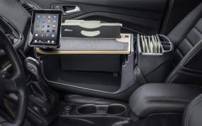 img 2 attached to 🚗 AutoExec AUE25004 Efficiency FileMaster Car Desk Birch Finish: Convenient Tablet Mount Included