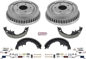 img 1 attached to Enhance Your Vehicle's Braking Efficiency with Power Stop KOE15275DK Autospecialty Rear Replacement Brake Kit