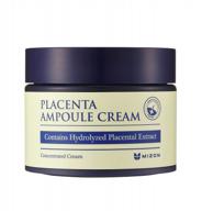 mizon placenta ampoule cream: paraben-free, highly concentrated skin renewal for healthy & wrinkle-free skin (1.69 fl oz) logo