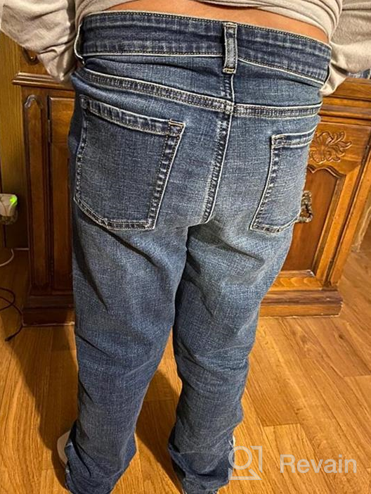 img 1 attached to 👖 Top-notch Style and Comfort: Amazon Essentials Boys Slim Fit Jeans for Boys' Clothing review by Mike Fedd