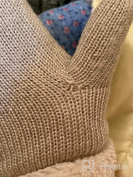 img 1 attached to Cozy & Chic: Women'S Knit Winter Gloves With Plush Lining For Ultimate Warmth & Style review by John Lewis