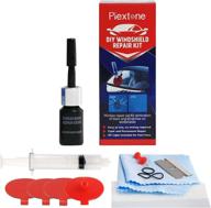 🔧 plextone windshield repair kit for fast and easy diy glass repair - fix windshield chips, cracks, bulls-eye, star-shaped, and half-moon cracks логотип