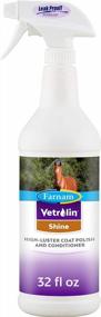 img 4 attached to Farnam Vetrolin Shine Coat Conditioner & Shine Spray For Horses & Dogs 32 Ounces