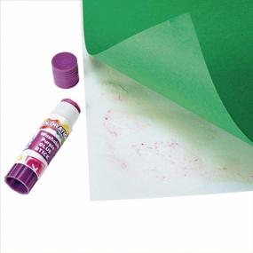 img 1 attached to Washable Purple Glue Sticks Set For Easy Application And Clear Drying - Non-Toxic And Safe For Kids And Adults At Home, School Or Office - Tray Of 12 Sticks