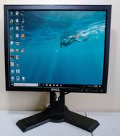 🖥️ dell 1708fpf dvi monitor: black, 1280x1024p resolution, usb hub – enhance your display experience! logo