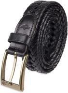 dockers mens laced braid metal men's accessories best for belts logo