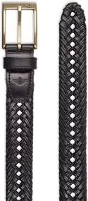 img 2 attached to Dockers Mens Laced Braid Metal Men's Accessories best for Belts