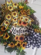 img 1 attached to 2 Pack Lvydec Artificial Sunflower Bouquet - Brighten Home Decor With Fake Yellow Flowers For Weddings & More! review by Eric Owens