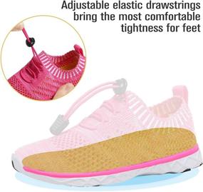 img 2 attached to EQUICK Athletic Sneakers Lightweight Toddler Boys' Shoes : Outdoor